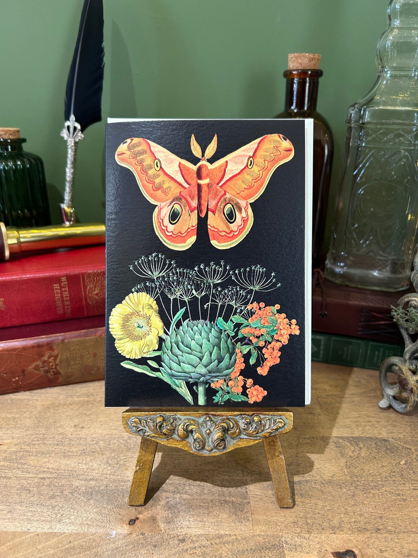 GREETINGS CARD | ORANGE BUTTERFLY
