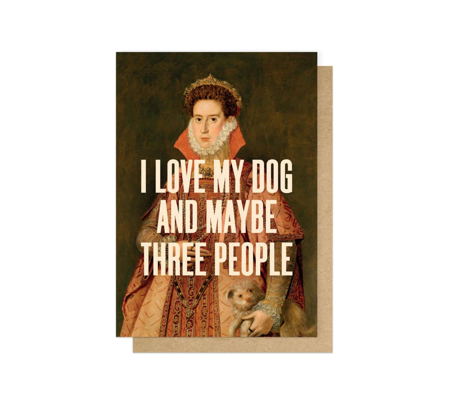 ‘I LOVE MY DOG’ GREETINGS CARD