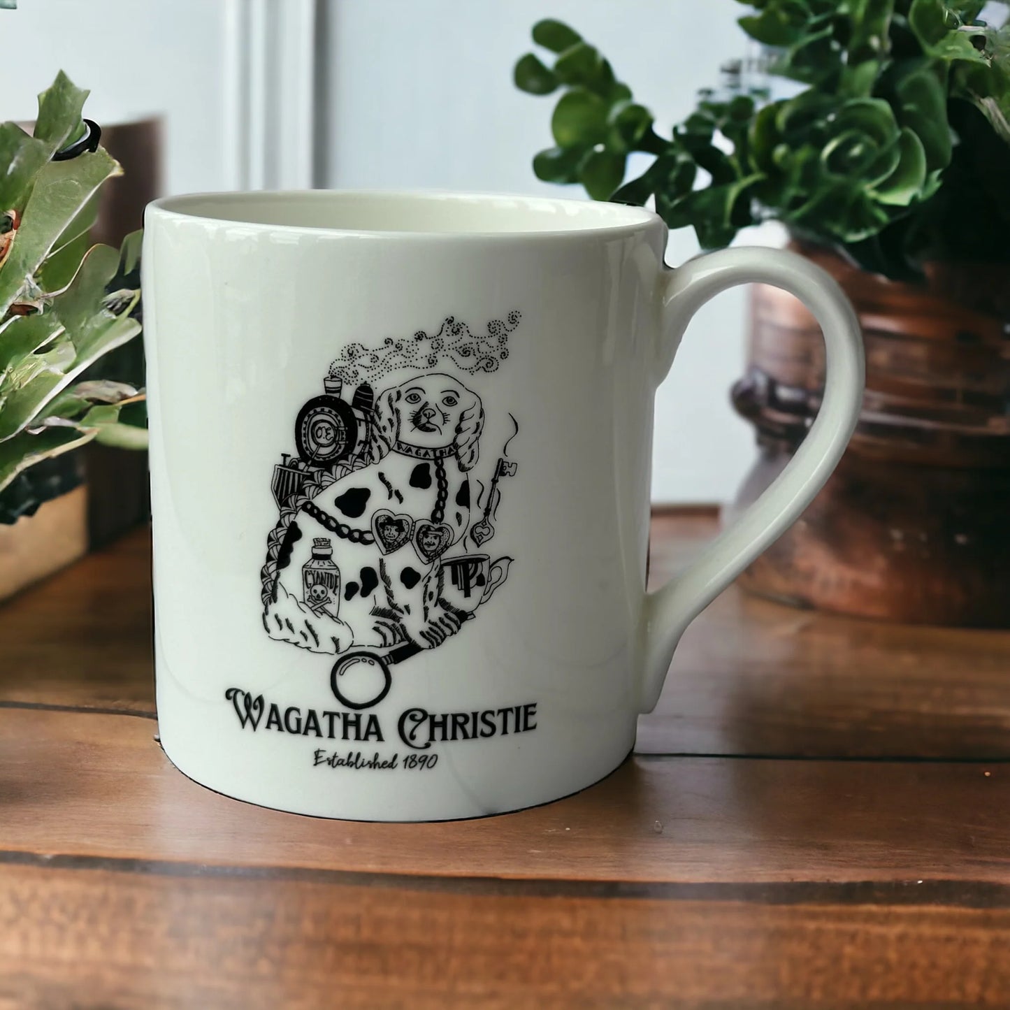 ‘WAGATHA CHRISTIE’ CHINA MUG