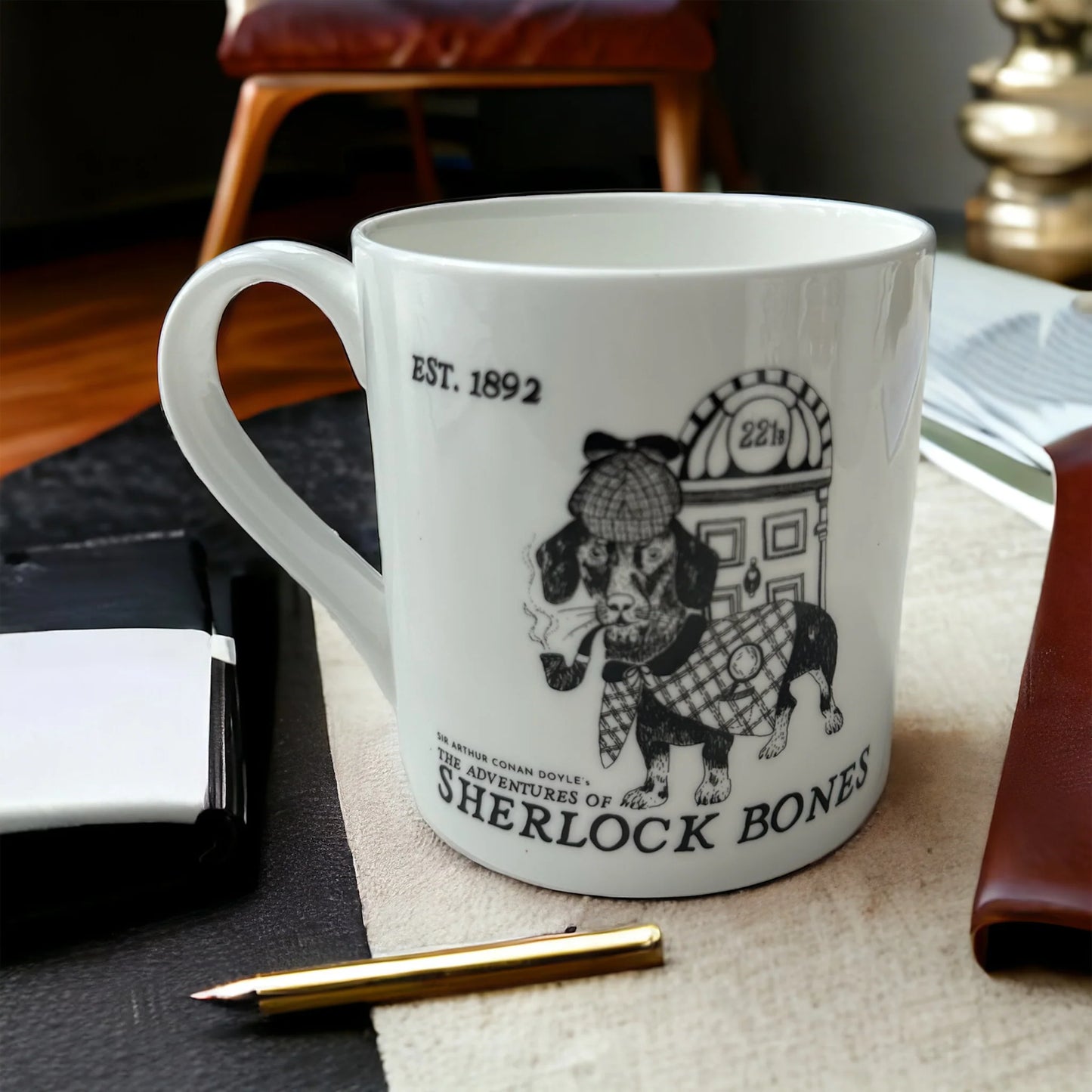 ‘SHERLOCK BONES’ CHINA MUG
