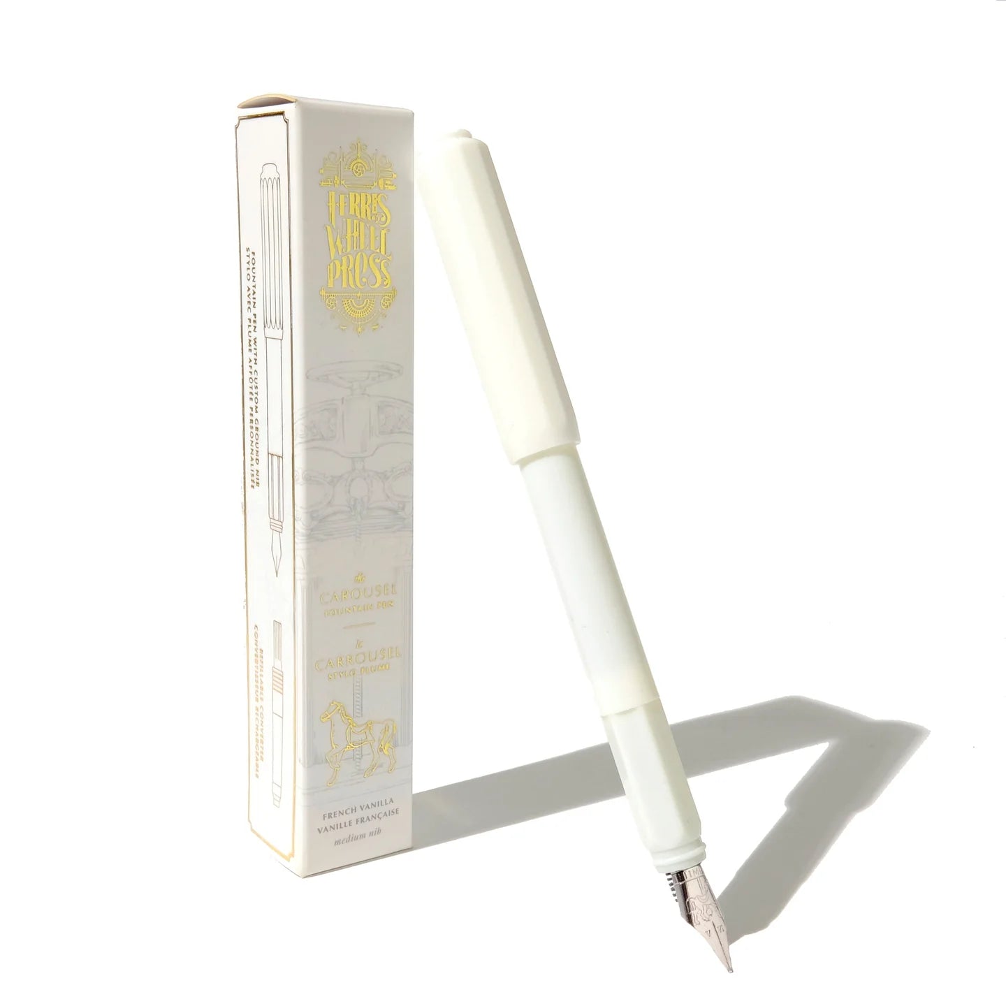 THE CAROUSEL FOUNTAIN PEN ‘FRENCH VANILLA’