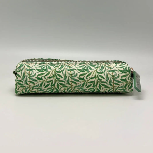 WILLIAM MORRIS GREEN PENCIL CASE