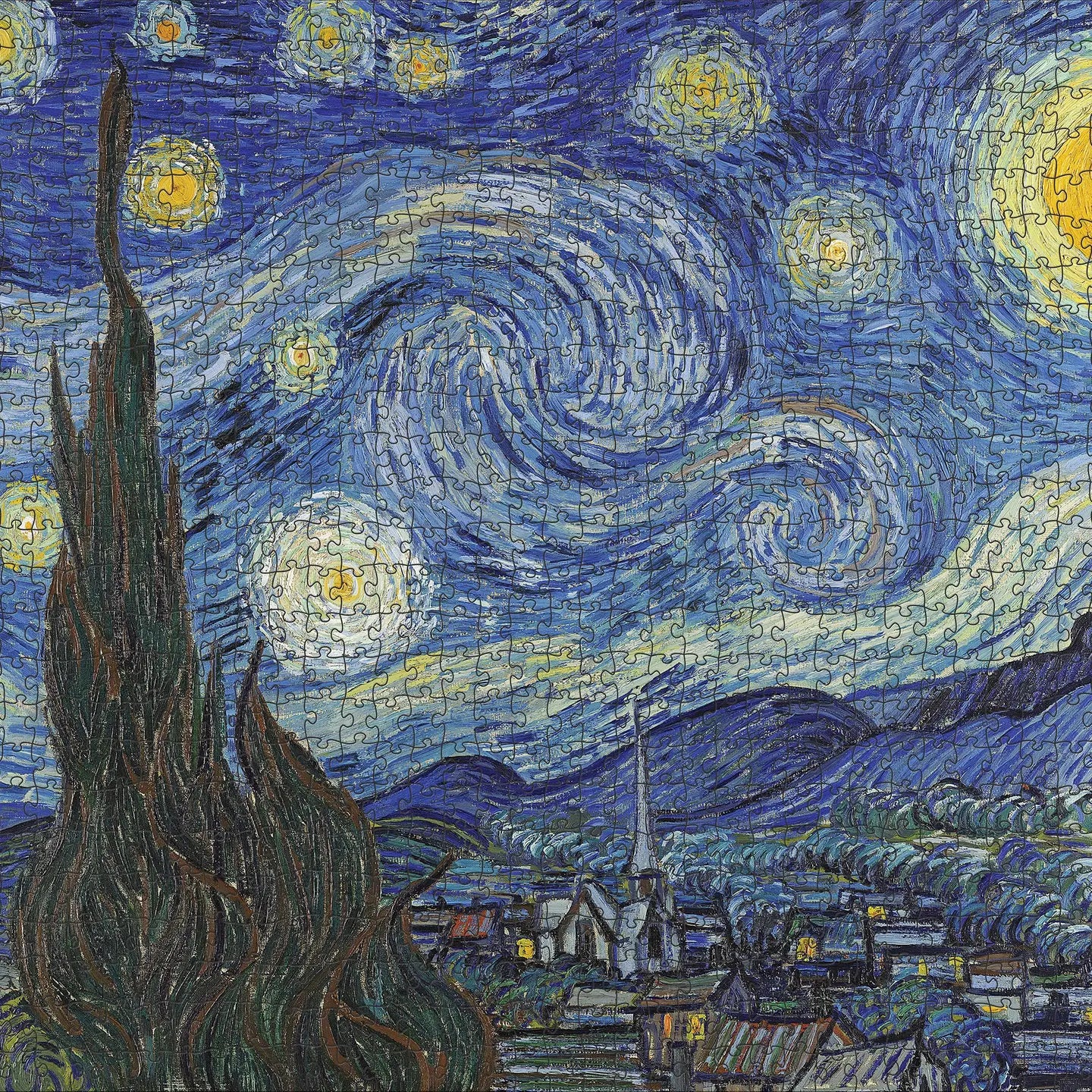 VINCENT VAN GOGH 1000 PIECE PUZZLE | THE STARRY NIGHT