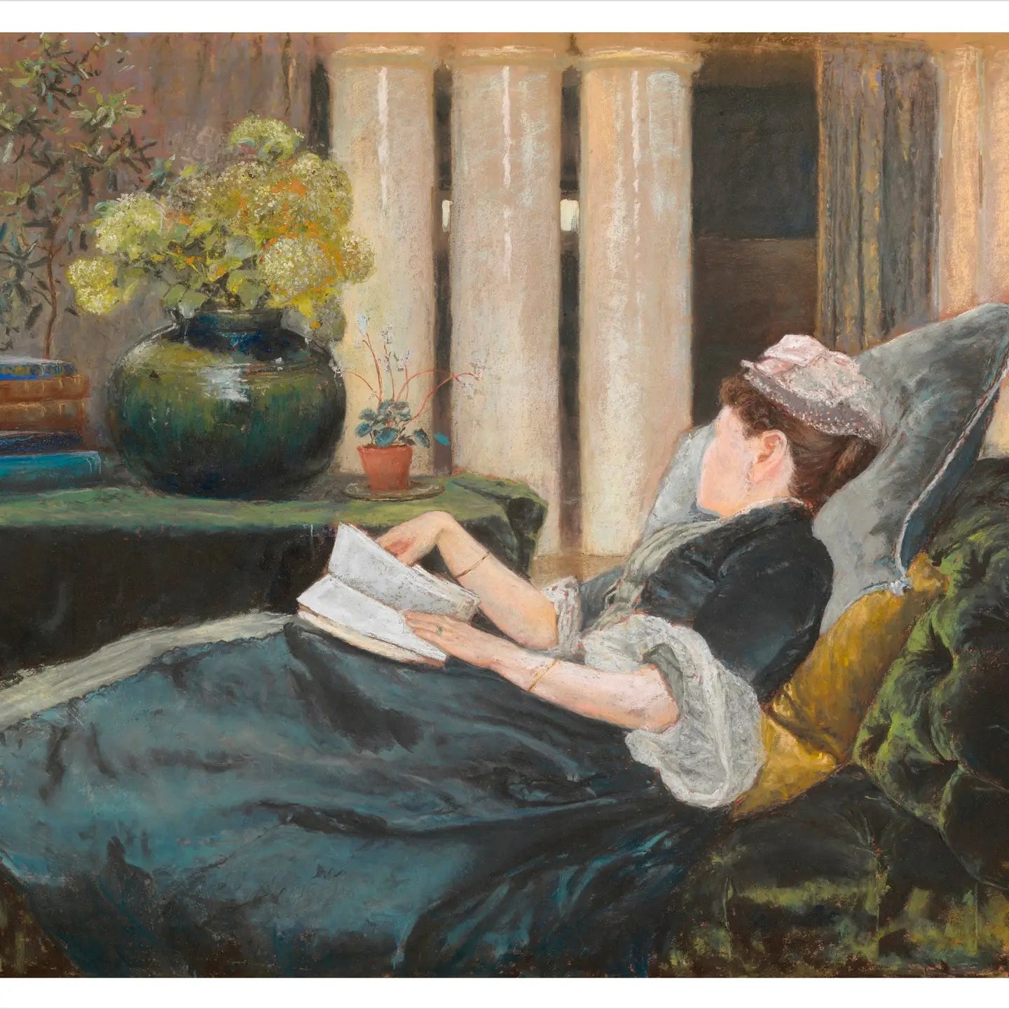 THE READING WOMAN NOTECARD SET