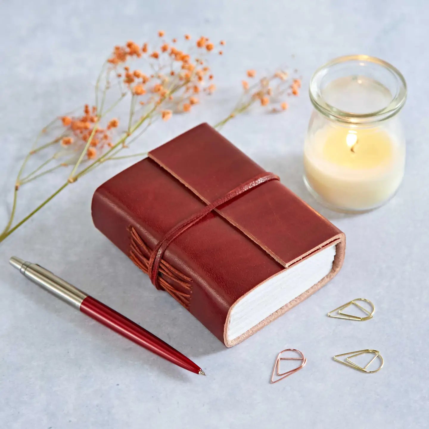 HANDMADE LEATHER NOTEBOOK | MINI