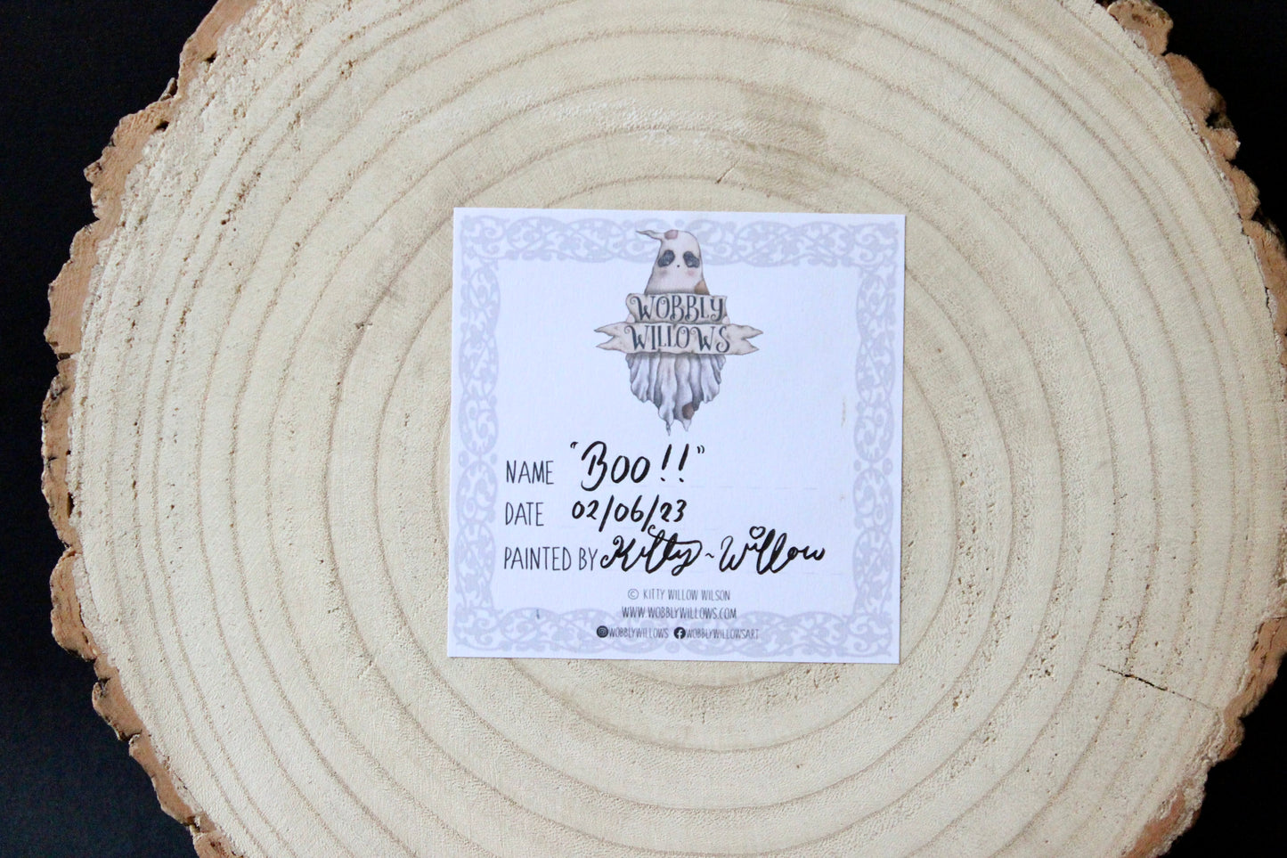 ‘Boo!!’ Original oil painting