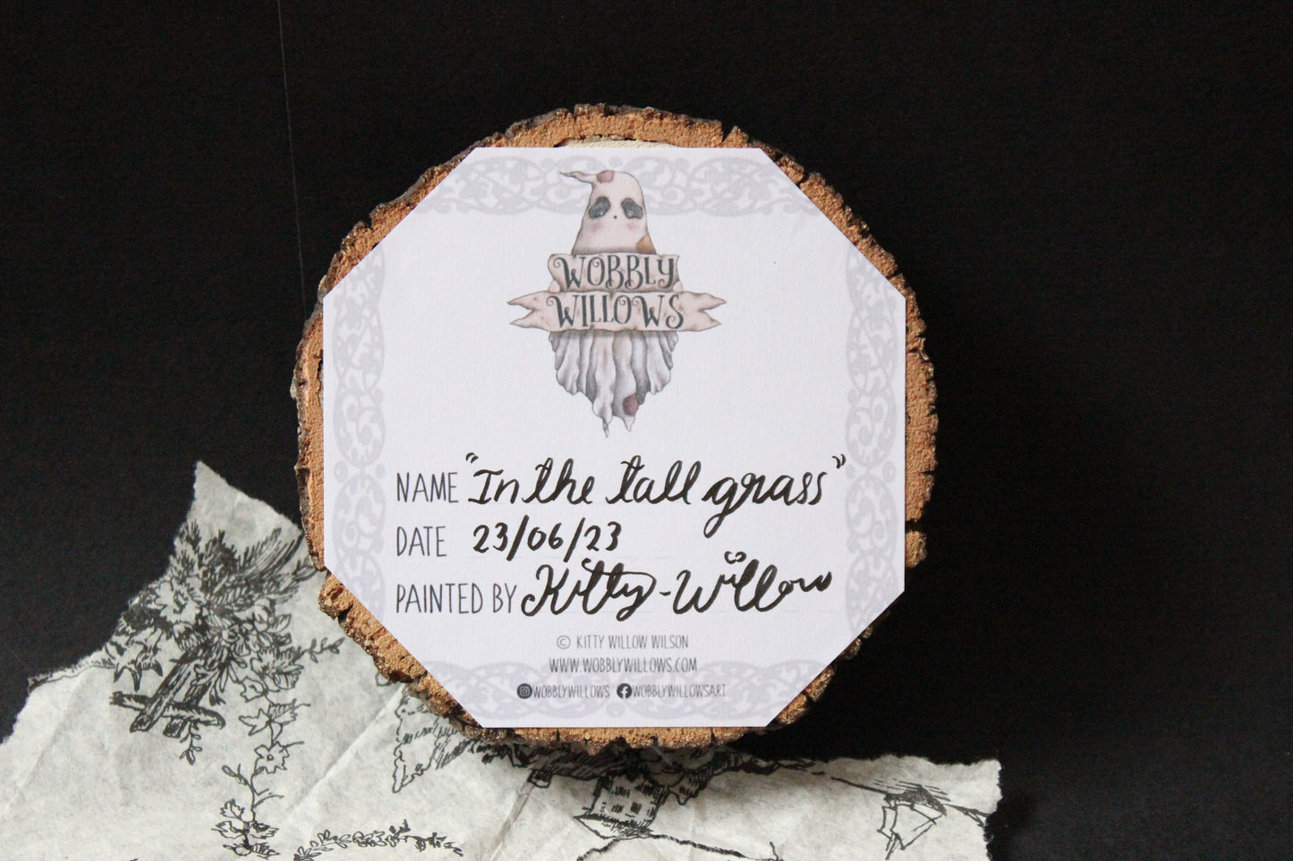 ‘In the tall grass’ original oil painting