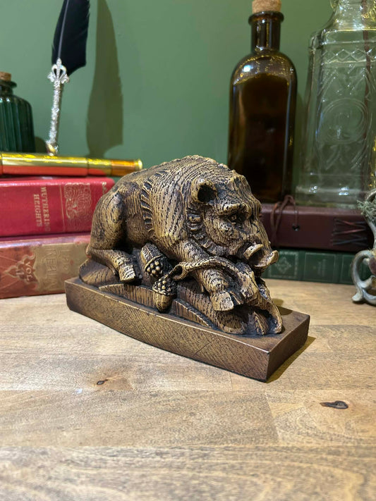 MEDIEVAL CARVINGS | WILD BOAR