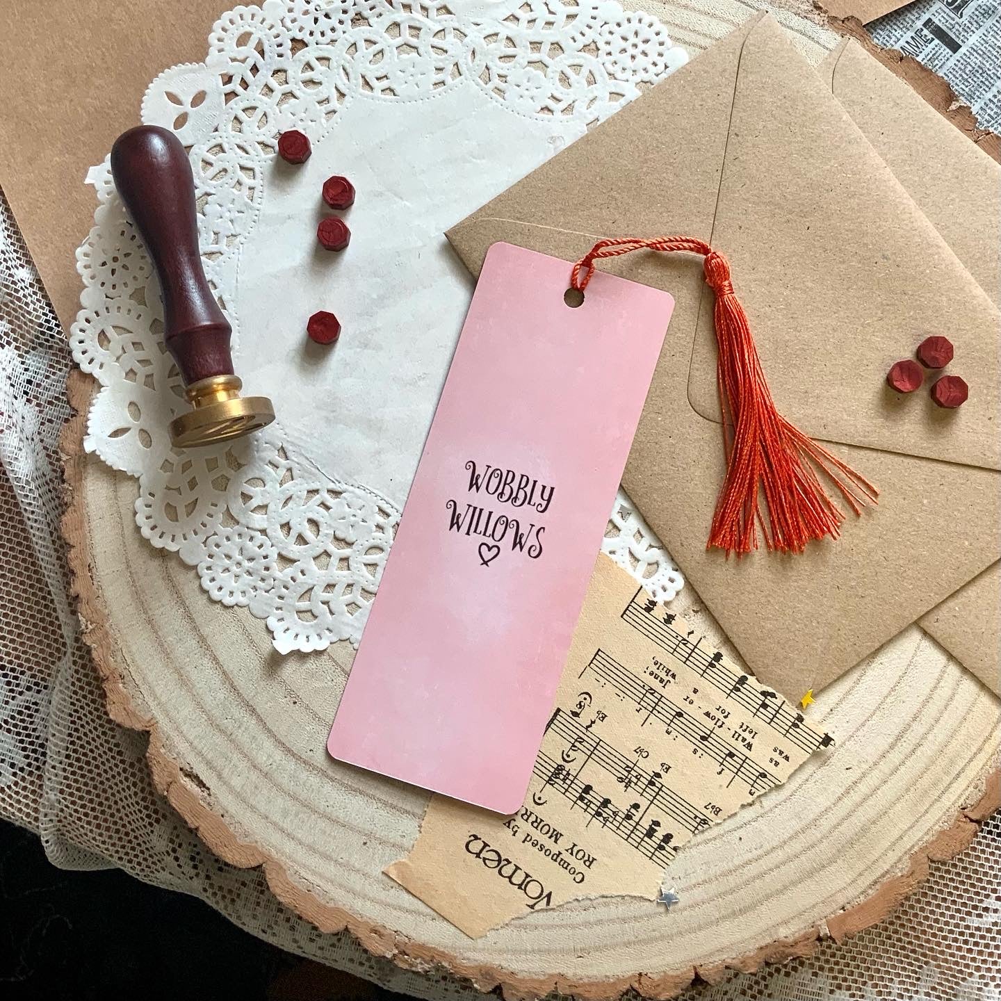 Magic mushroom bookmark