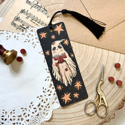 Magical storybook ghost bookmark