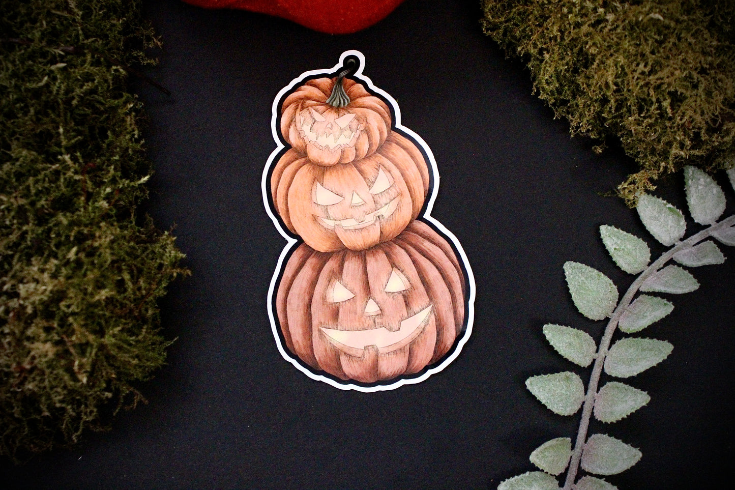 Stack ‘oh’ pumpkins sticker