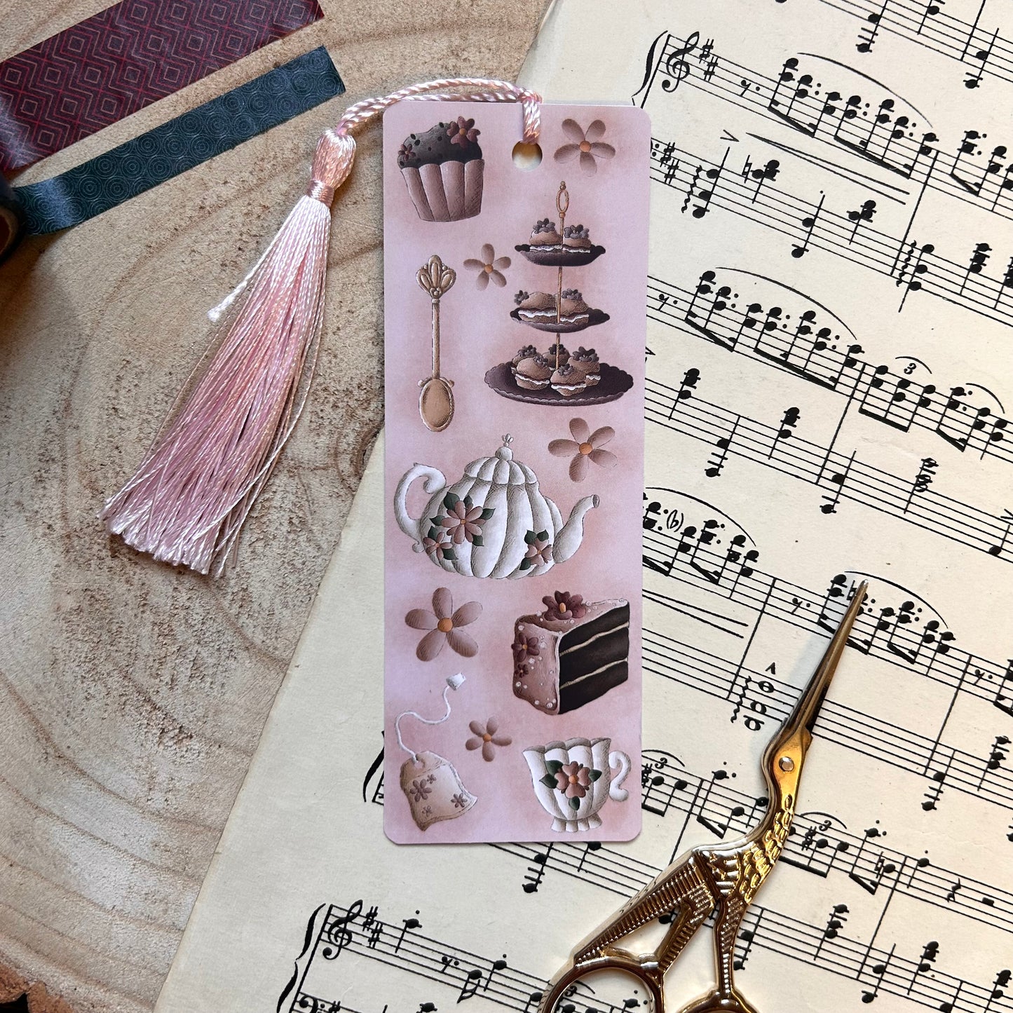 AFTERNOON TEA BOOKMARK