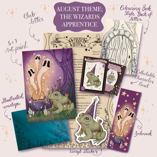 WOBBLY WILLOWS WHIMSICAL ART MAIL CLUB