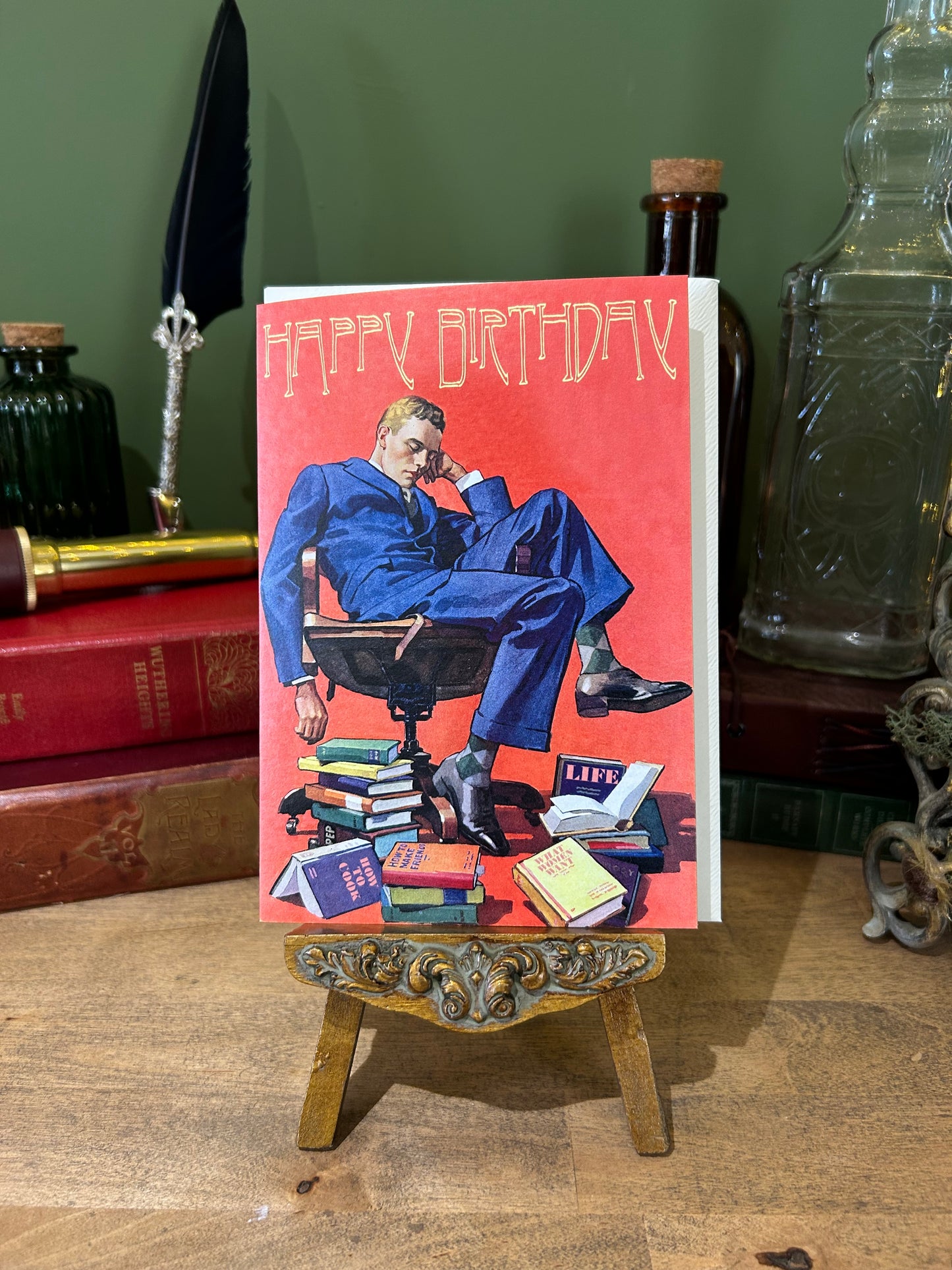 GREETINGS CARD | BIRTHDAY GENTLEMAN