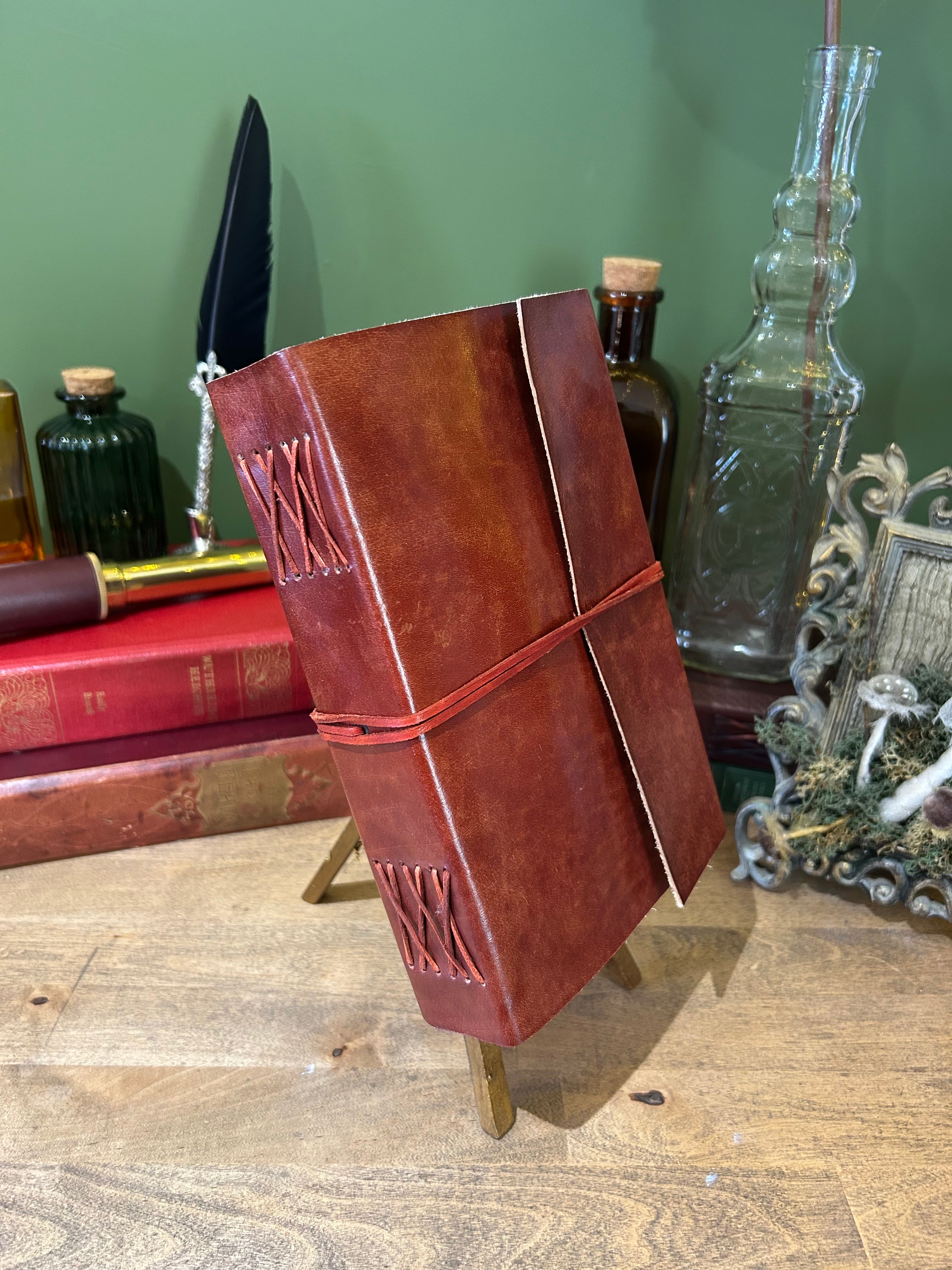 HANDMADE LEATHER NOTEBOOK | EXTRA LARGE – BADGER & BLACKBIRD