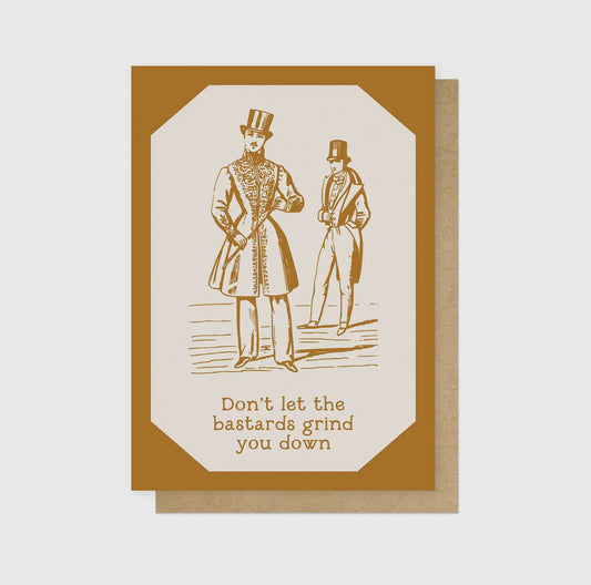 BASTARDS GREETINGS CARD