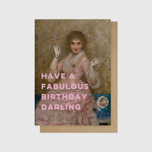 ‘FABULOUS BIRTHDAY’ GREETINGS CARD