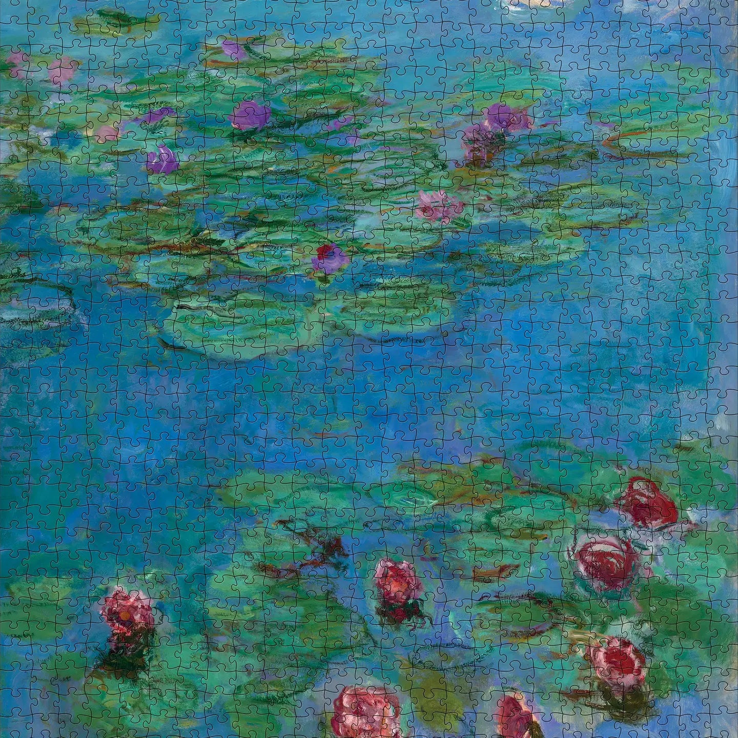 CLAUDE MONET 1000 PIECE PUZZLE | WATER LILIES