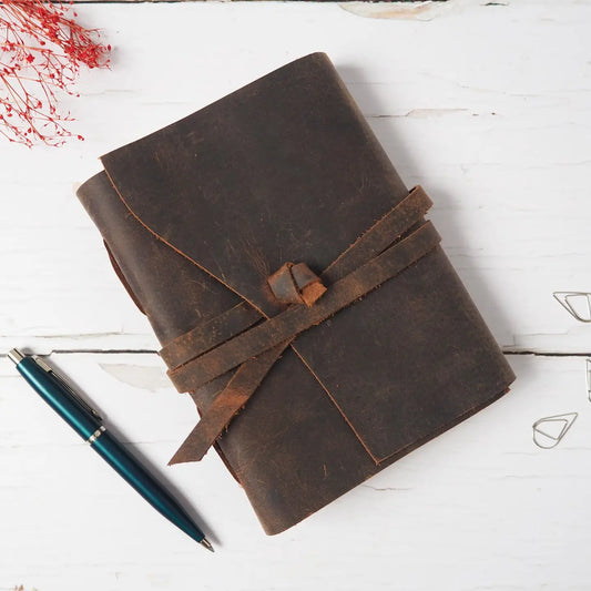 BUFFALO LEATHER NOTEBOOK
