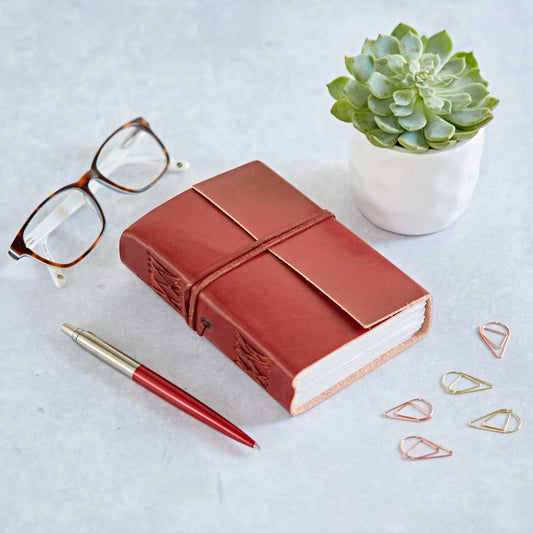 HANDMADE LEATHER NOTEBOOK | MEDIUM