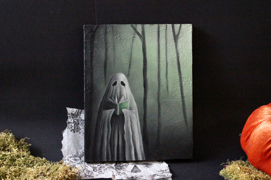 "The storyteller" original oil painting