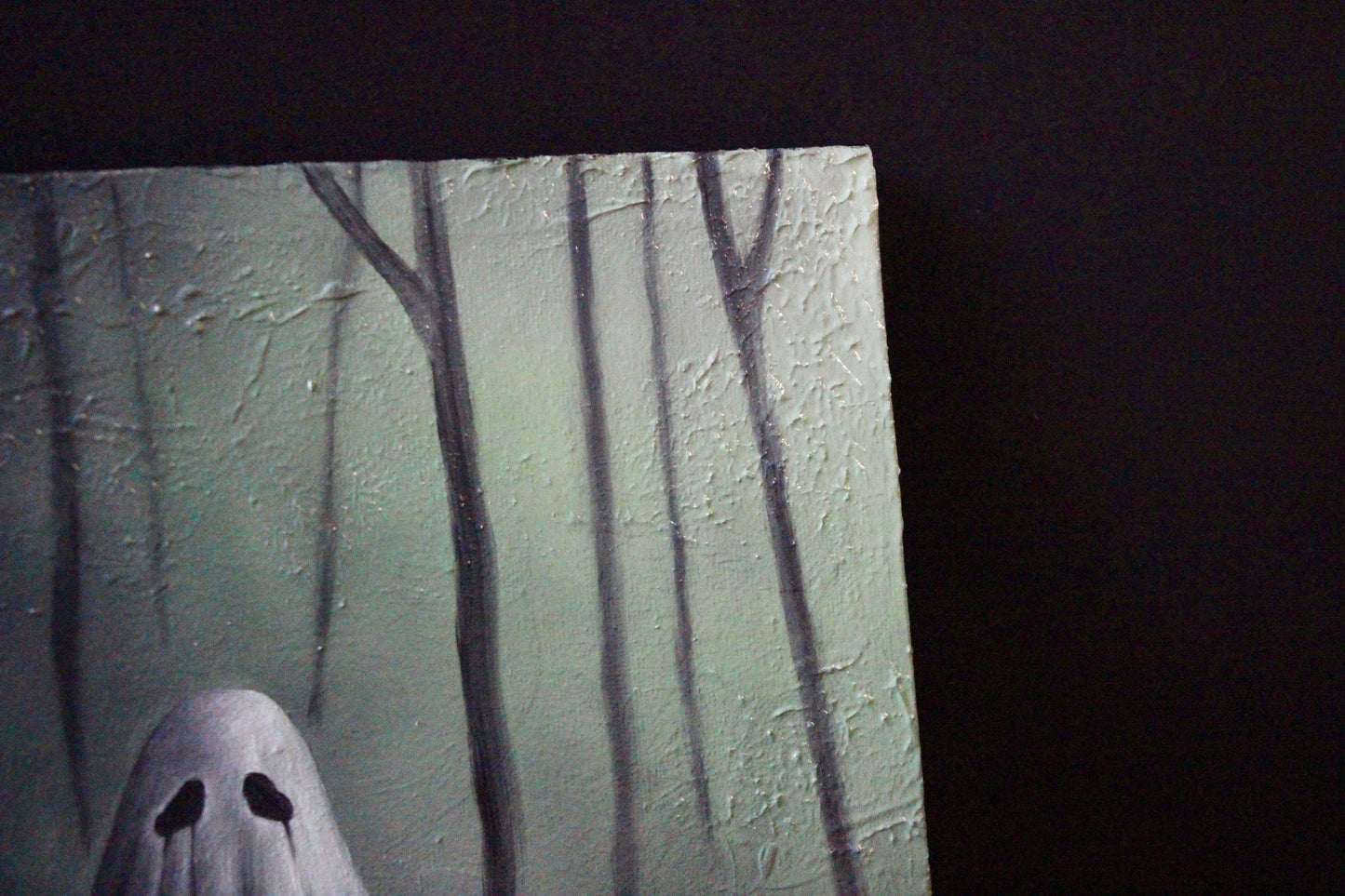 "The storyteller" original oil painting