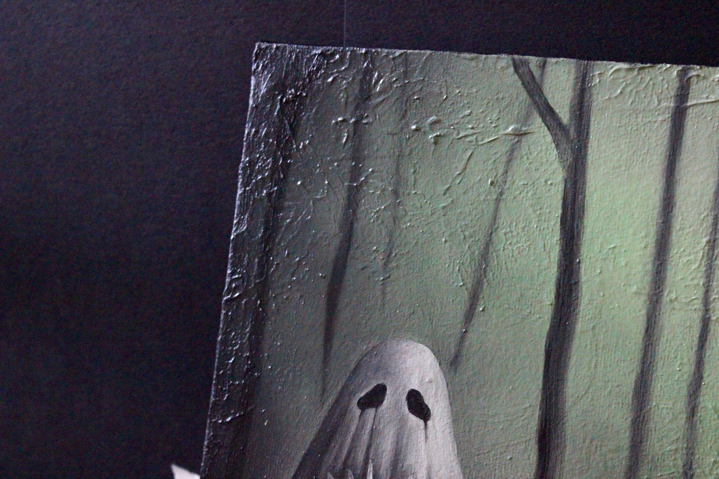 "The storyteller" original oil painting