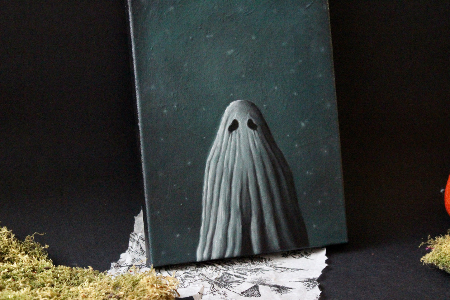 ‘Eyes without a face’ original oil painting