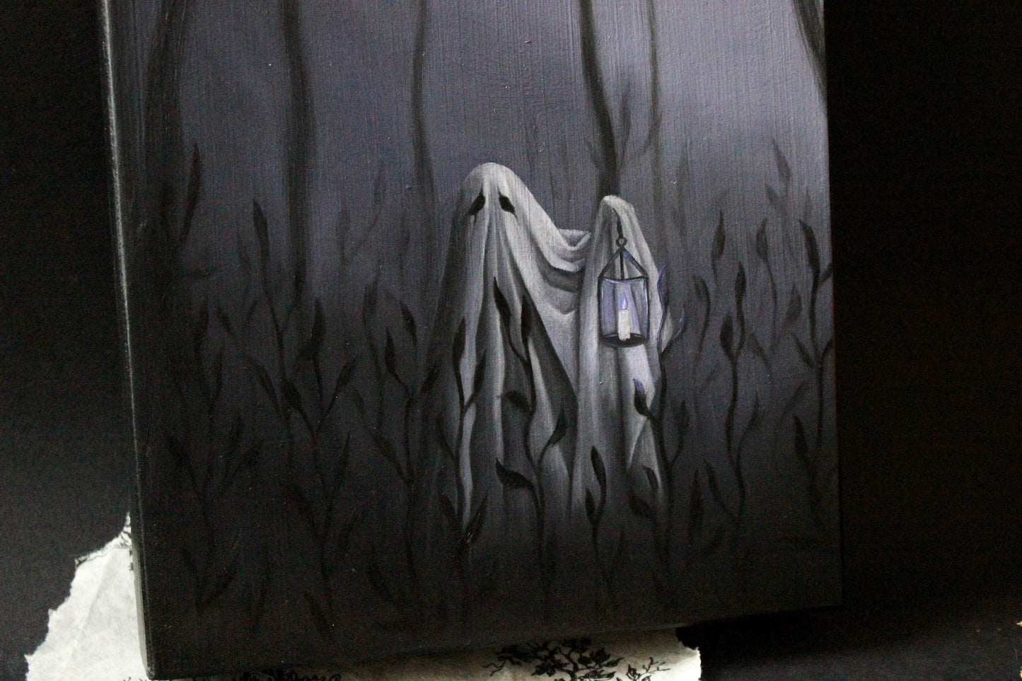 ‘The watcher’ original oil painting