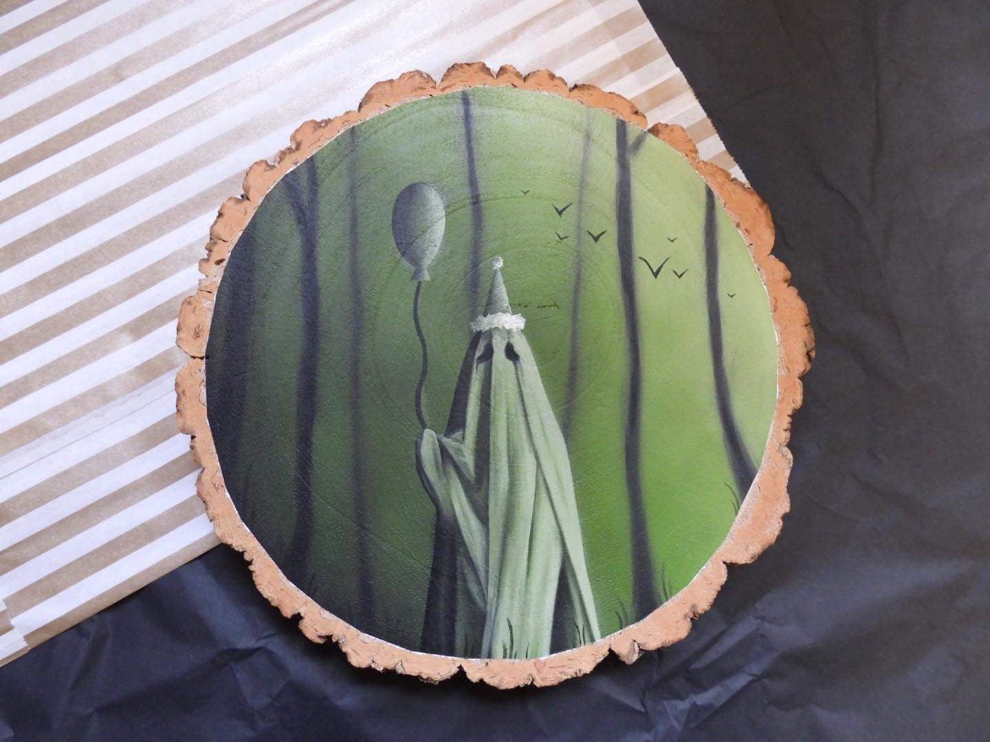 ‘It’s my party I can die if I want too’ original oil painting