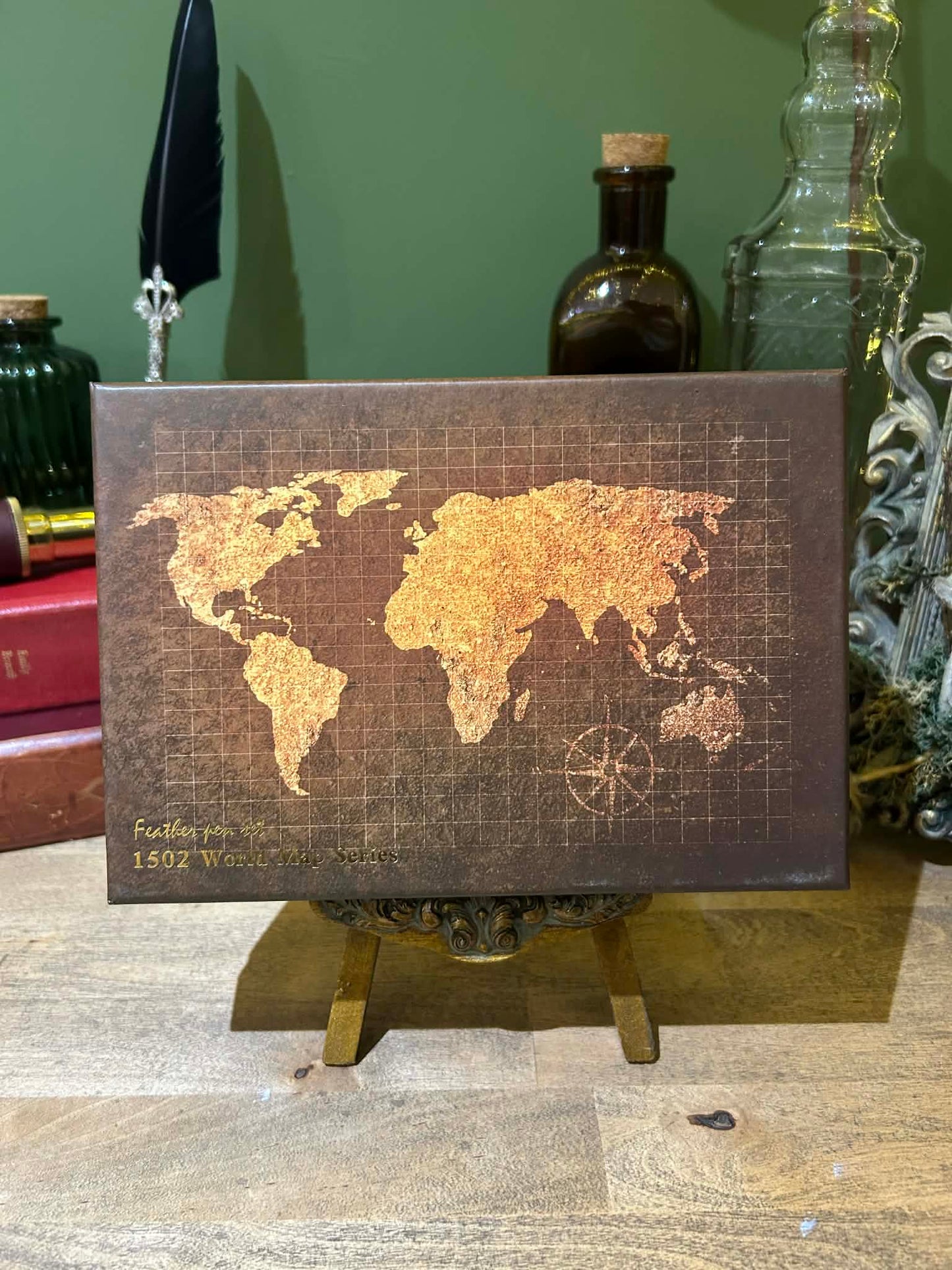 BOXED FOUNTAIN QUILL SET | RED