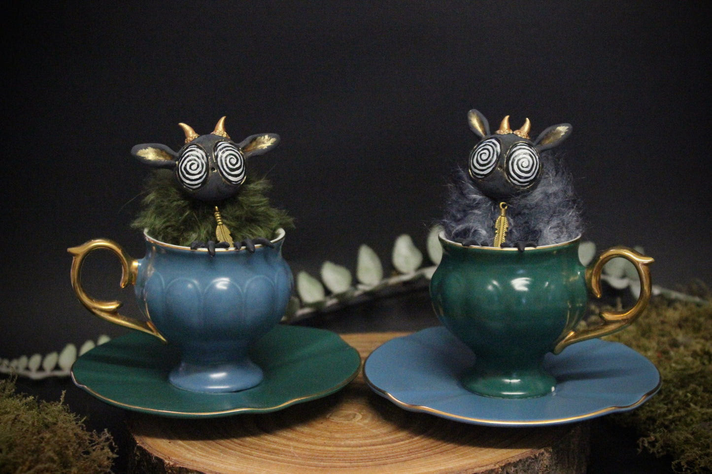 Bettie and Beryl the Teacup Critters