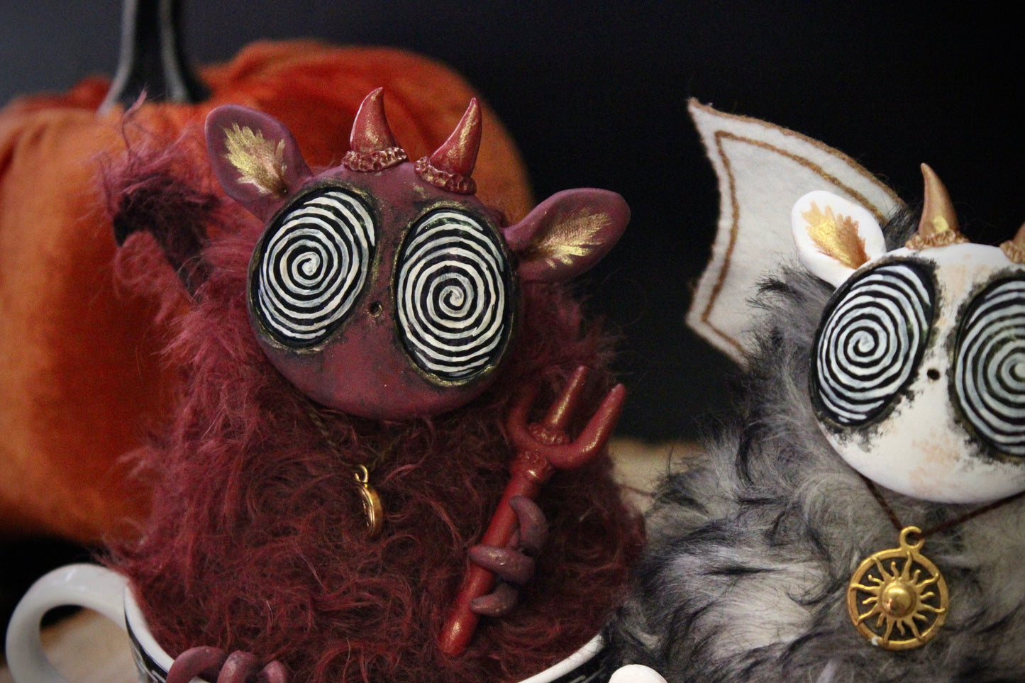 Crowley And Aziraphale The Teacup Critters