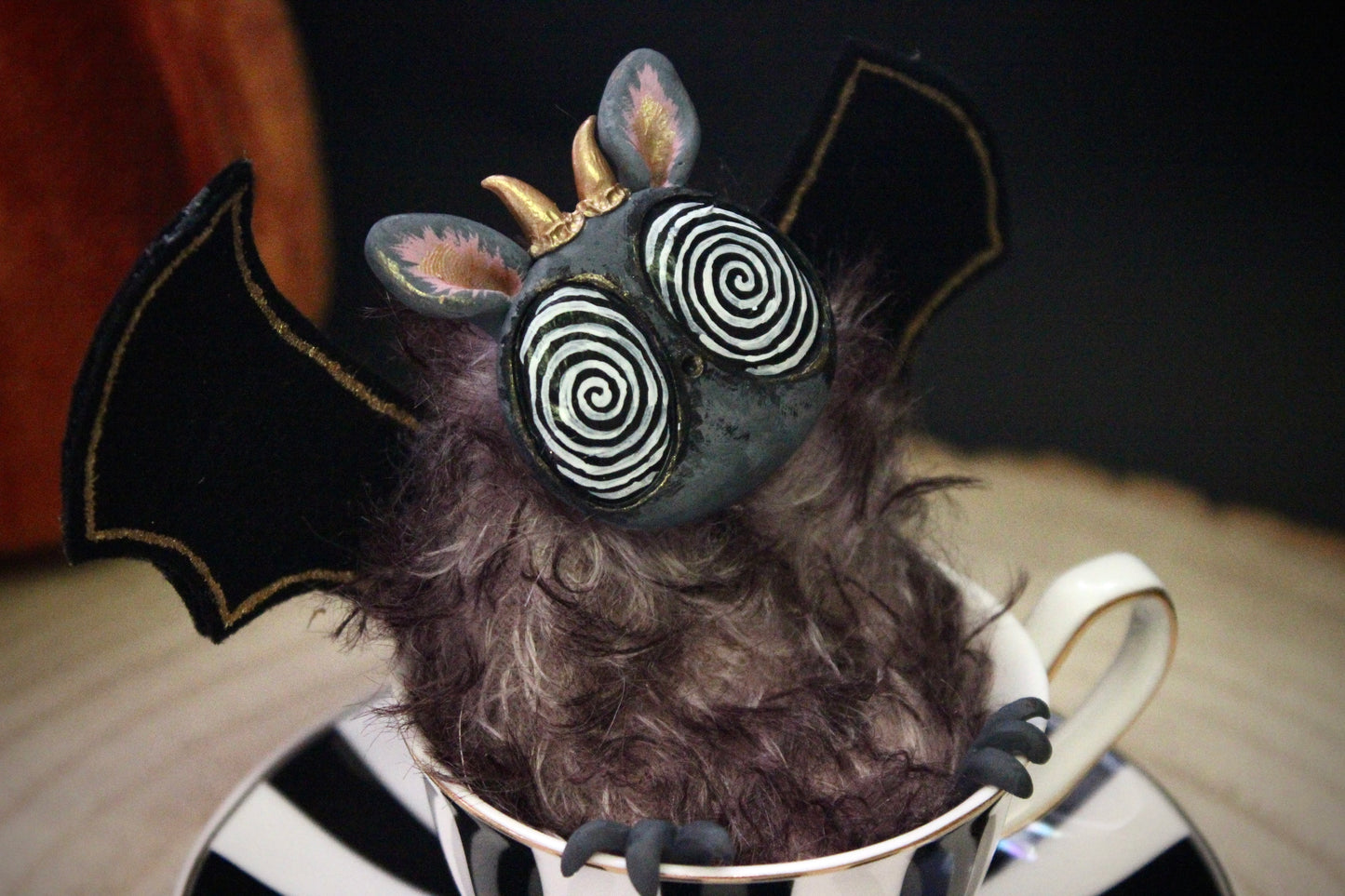Bat~Burt The Teacup Critter