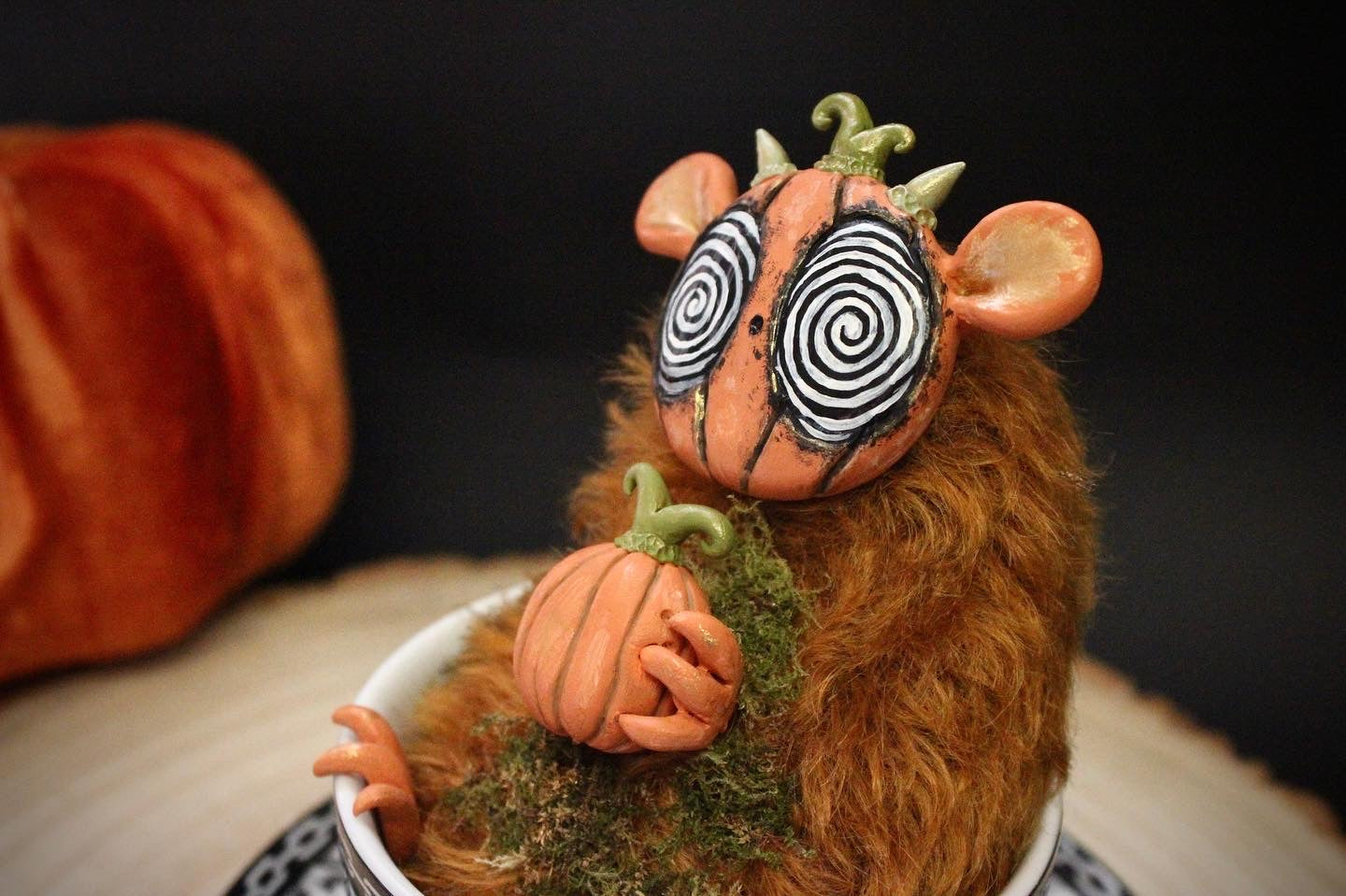 Pumpkin Pie The Teacup Critter