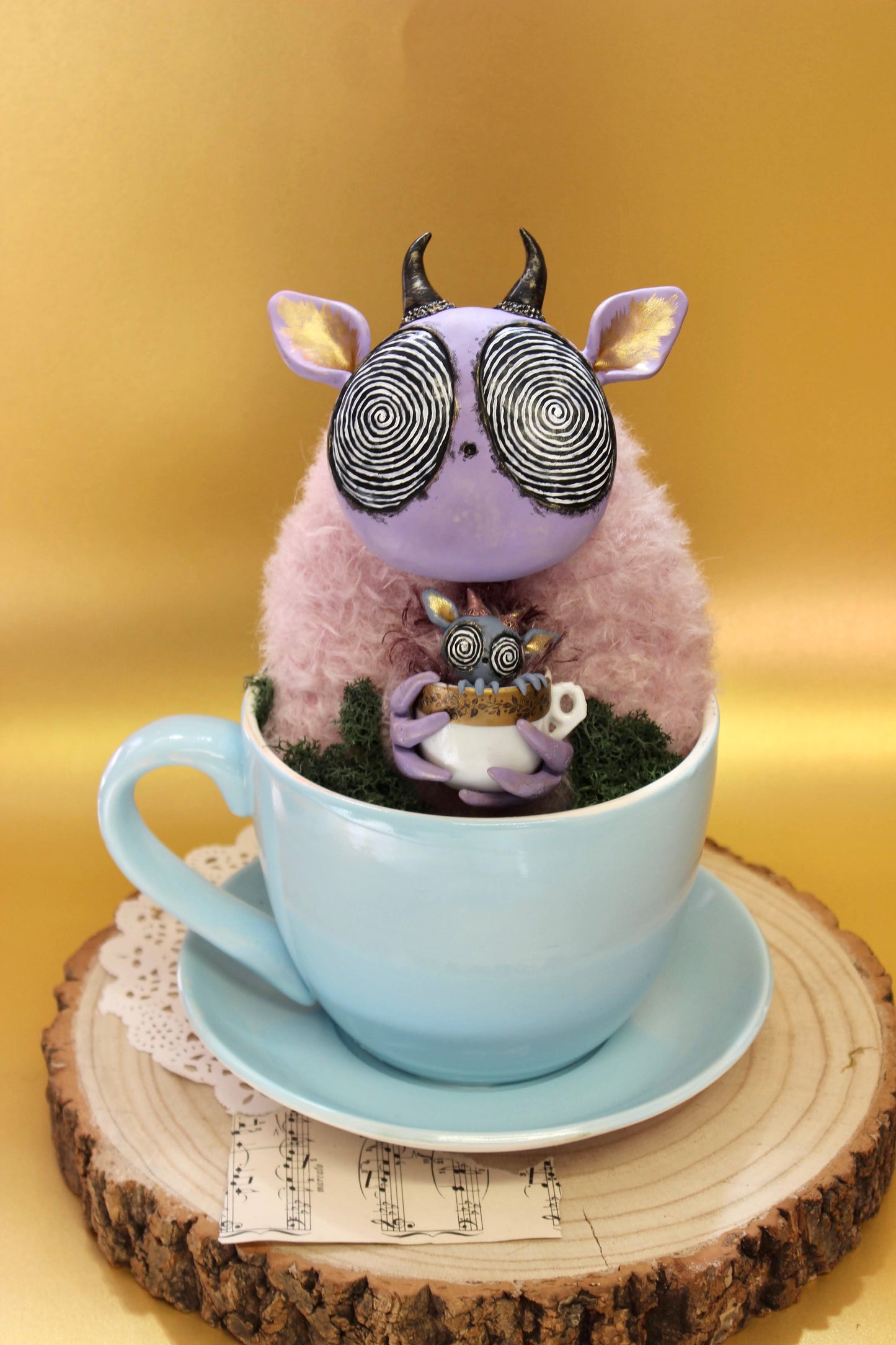 Gilbert and Goliath the Teacup Critters